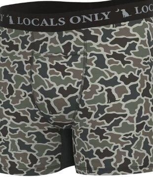 Local Boy Boxer Briefs Dog & Moon Camo