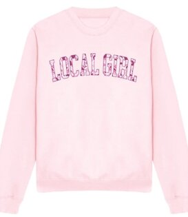 LG LCF Pink Arch Crew Baby Pink