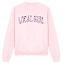 LG LCF Pink Arch Crew Baby Pink