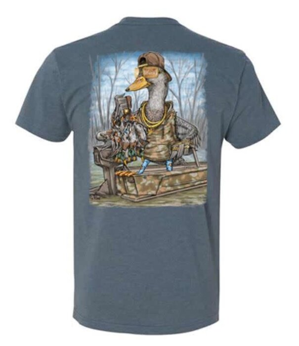 Combat Waterfowl Deep Woods Dolph Indigo Tee