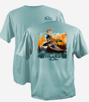 Drake Watercolor Mallard Tee