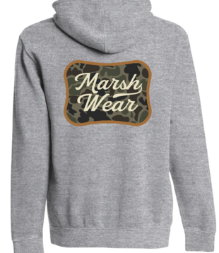 Marsh Wear Youth Roadside Hoodie Heather Grey