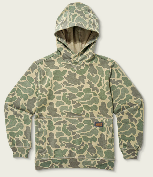 Marsh Wear Marsh Wear Youth Fireside Hoodie Green Mallard Camo