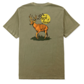 Marsh Wear Buck Fever Tee Vintage Moss
