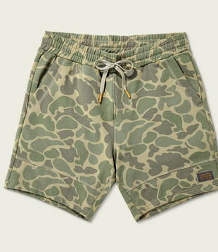 Marsh Wear Fireside Sweatshorts Green Mallard Camo