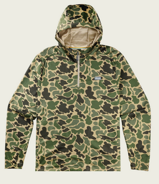 Marsh Wear Sullivan Hagood Hoodie Green Mallard Camo