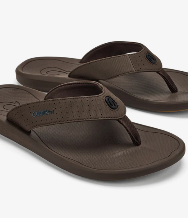 Olukai Men's Kl'l Dark Java/Dark Java