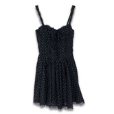 Simply Southern Dress Dots Black