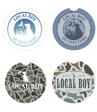 Local Boy Car Coaster