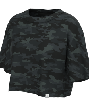 LG Boxy Crop Multicam SS Tee