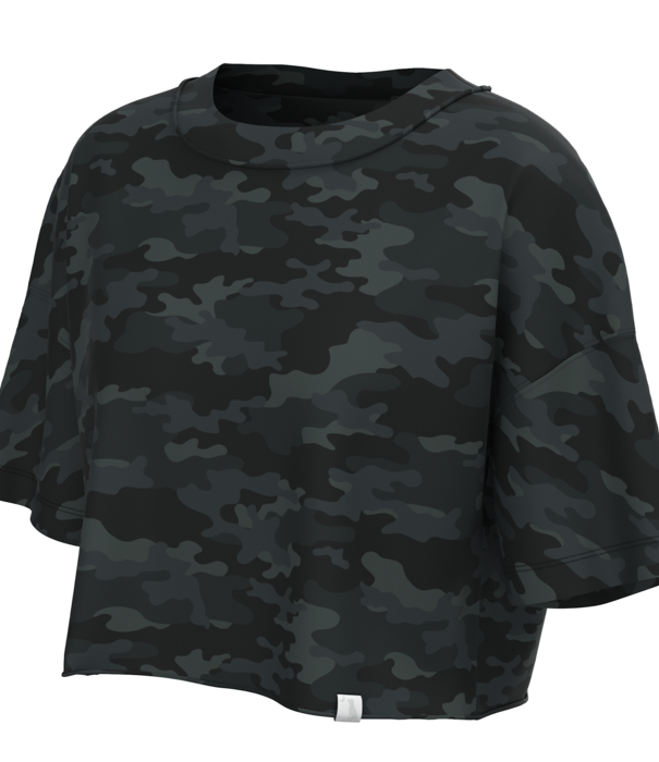 Local Boy Outfitters LG Boxy Crop Multicam SS Tee