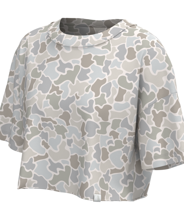 Local Boy Outfitters LG Boxy Crop FC Saltwater SS Tee