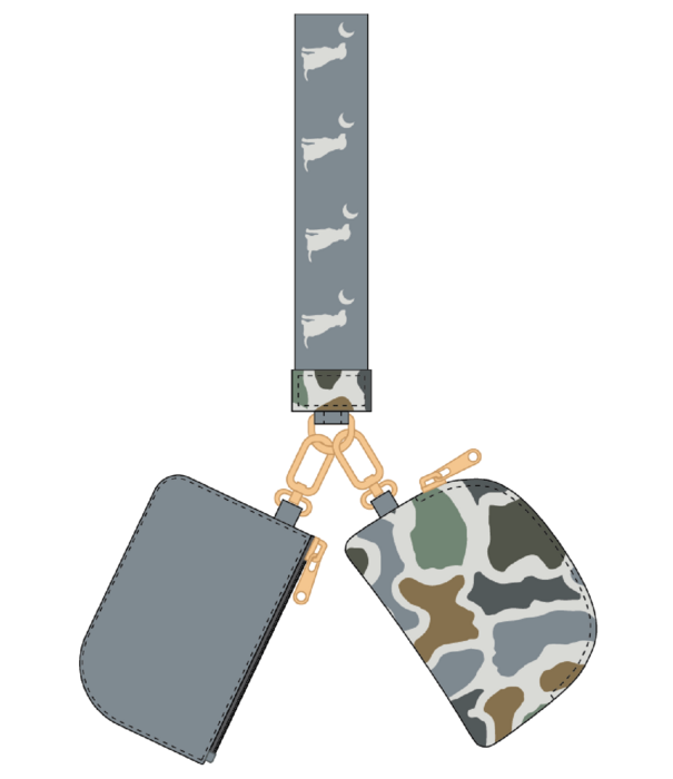 Local Boy Outfitters LG Dual Wristlet