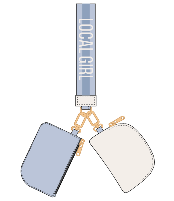 Local Boy Outfitters LG Dual Wristlet