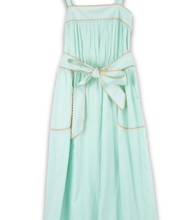 Simply Southern Ric Rac Mint Dress