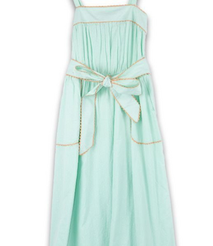 Simply Southern Ric Rac Mint Dress