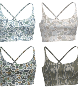 Local Girl Camo Sports Bra Top