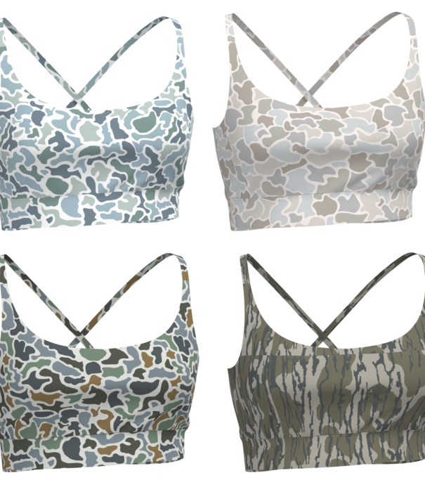 Local Girl Outfitters Local Girl Camo Sports Bra Top