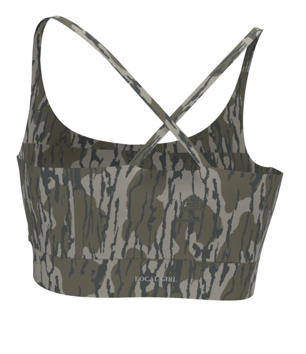 Local Girl Outfitters Local Girl Camo Sports Bra Top
