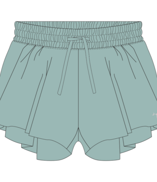 Youth LG Jade Petal Shorts