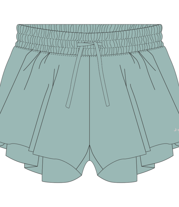 Local Boy Outfitters Youth LG Jade Petal Shorts