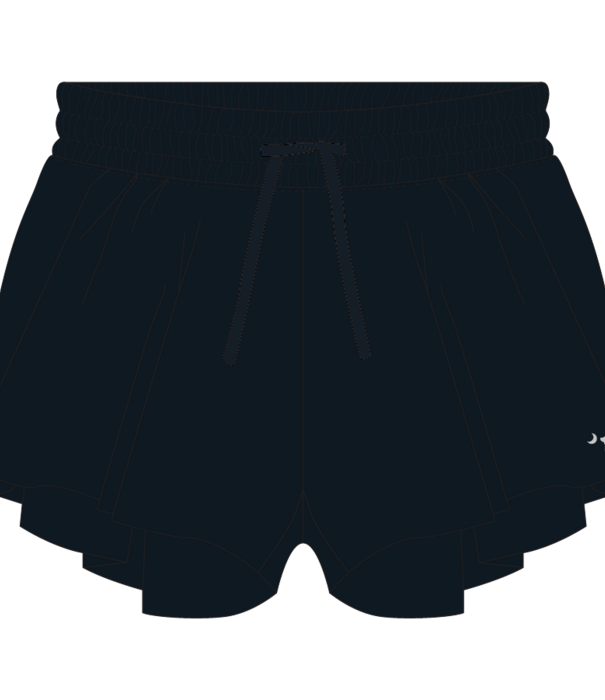 Local Boy Outfitters Youth LG Black Petal Shorts