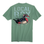 Toddler Wood Duck Light Green SS Tee