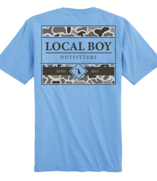 Toddler LCF Framed Fill Washed Denim SS Tee