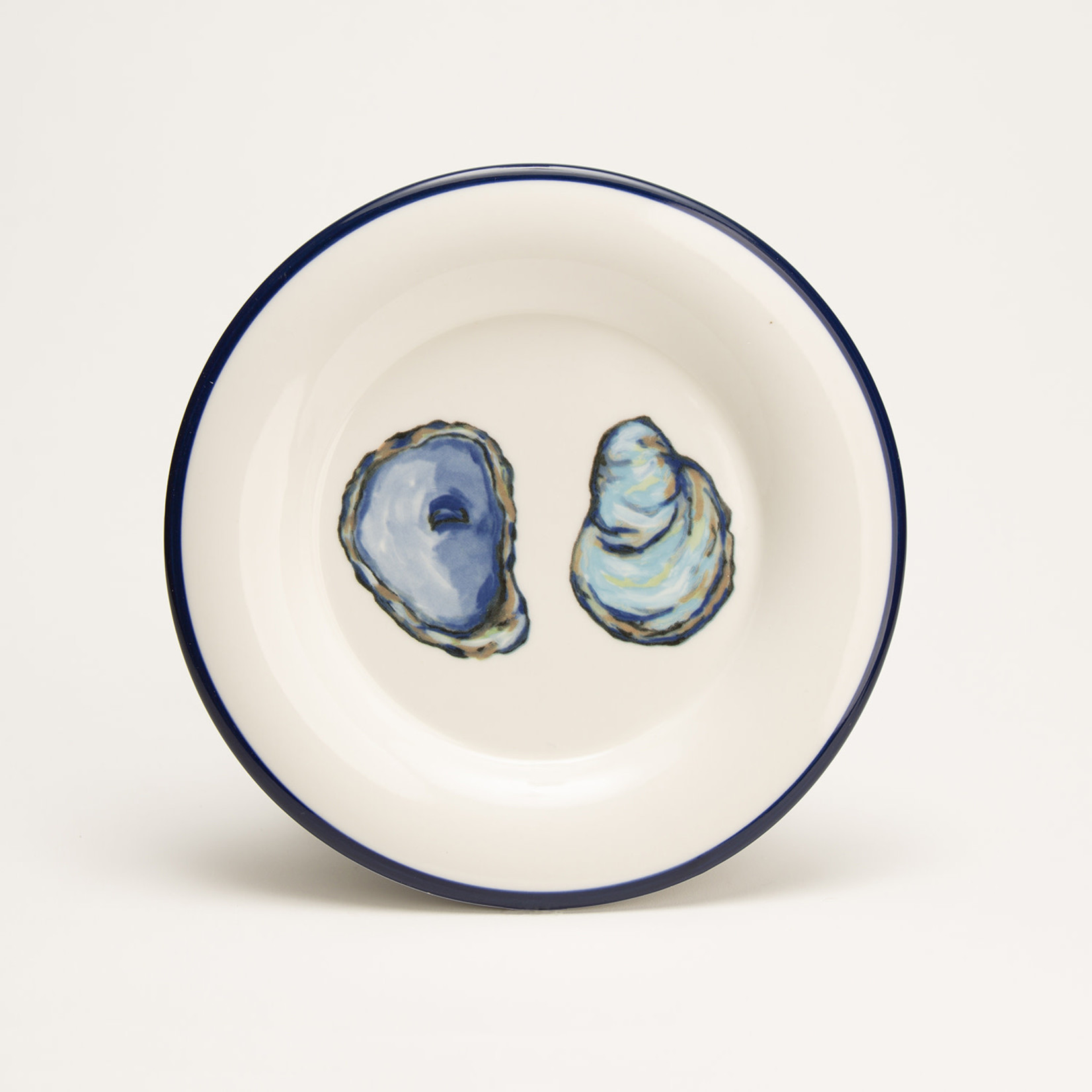 7.5" Round Plate - Oyster
