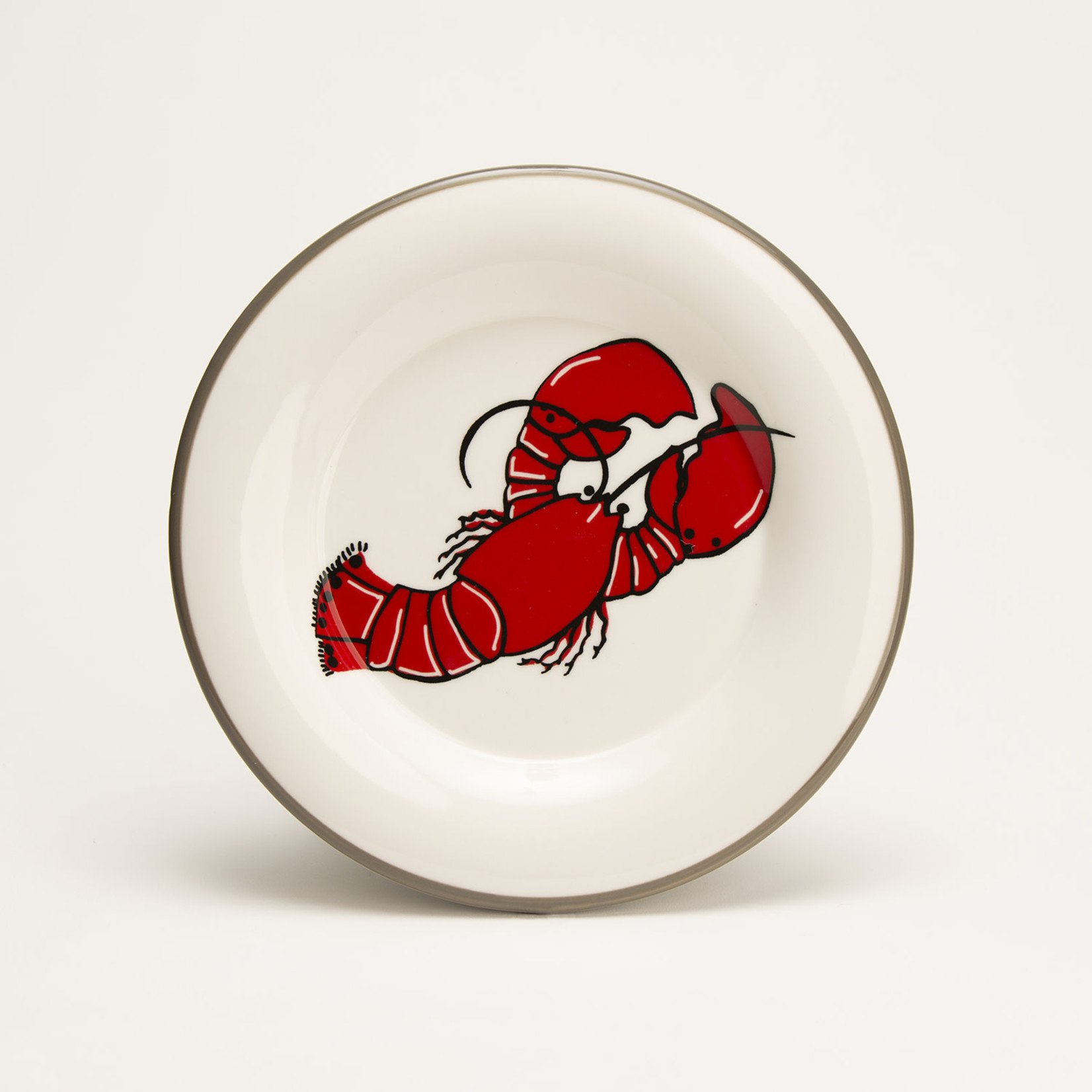 7.5" Round Plate - Lobster