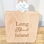 Long Beach Island 9x6 Maple Artisan Board