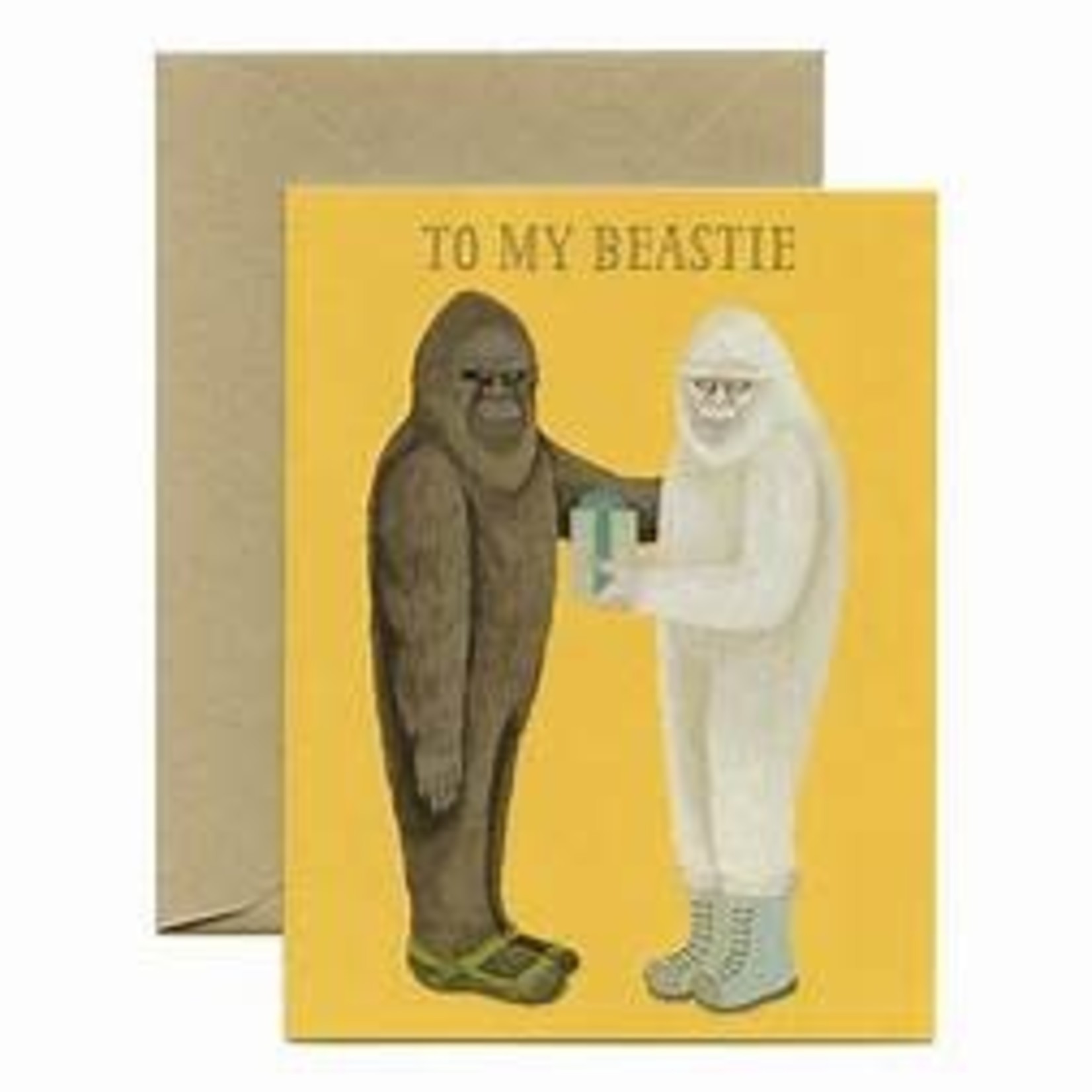 Beastie Card and Envelope