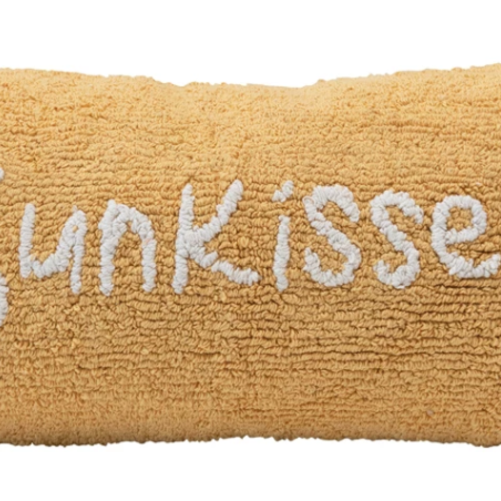 Sunkissed Cotton Punch Hook Lumbar Pillow