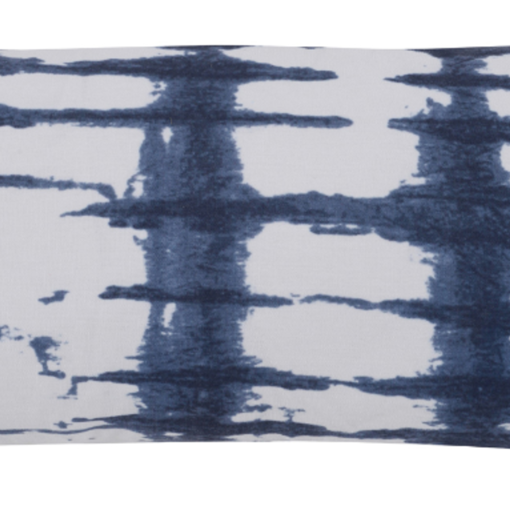 Waves Blue Pillow 12x24