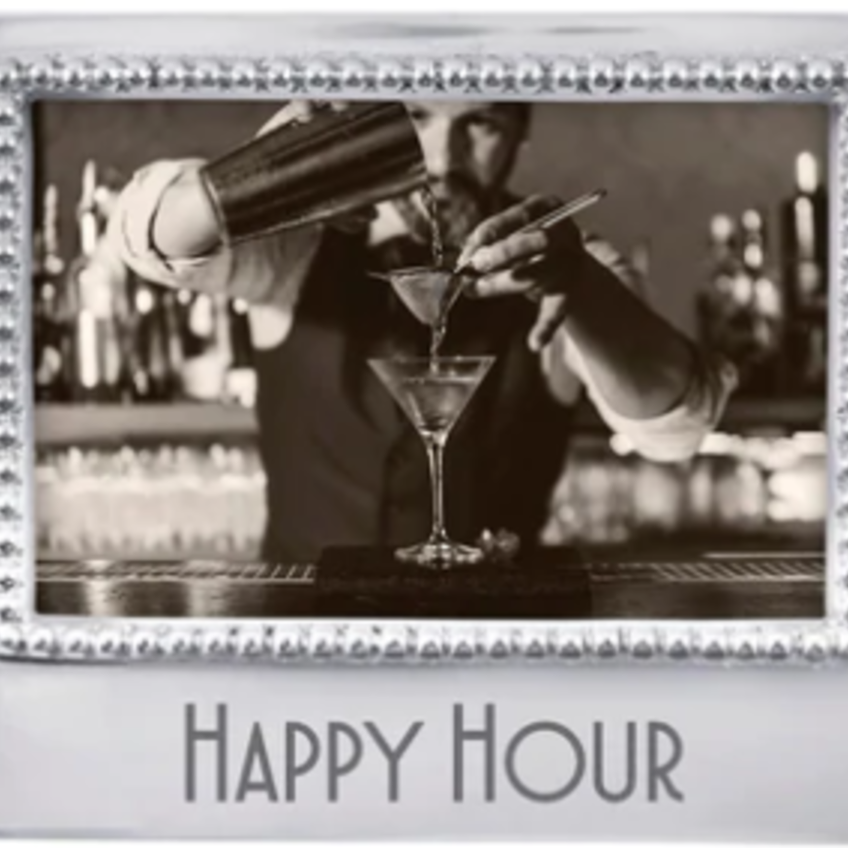 Happy Hour Beaded 4x6 Frame