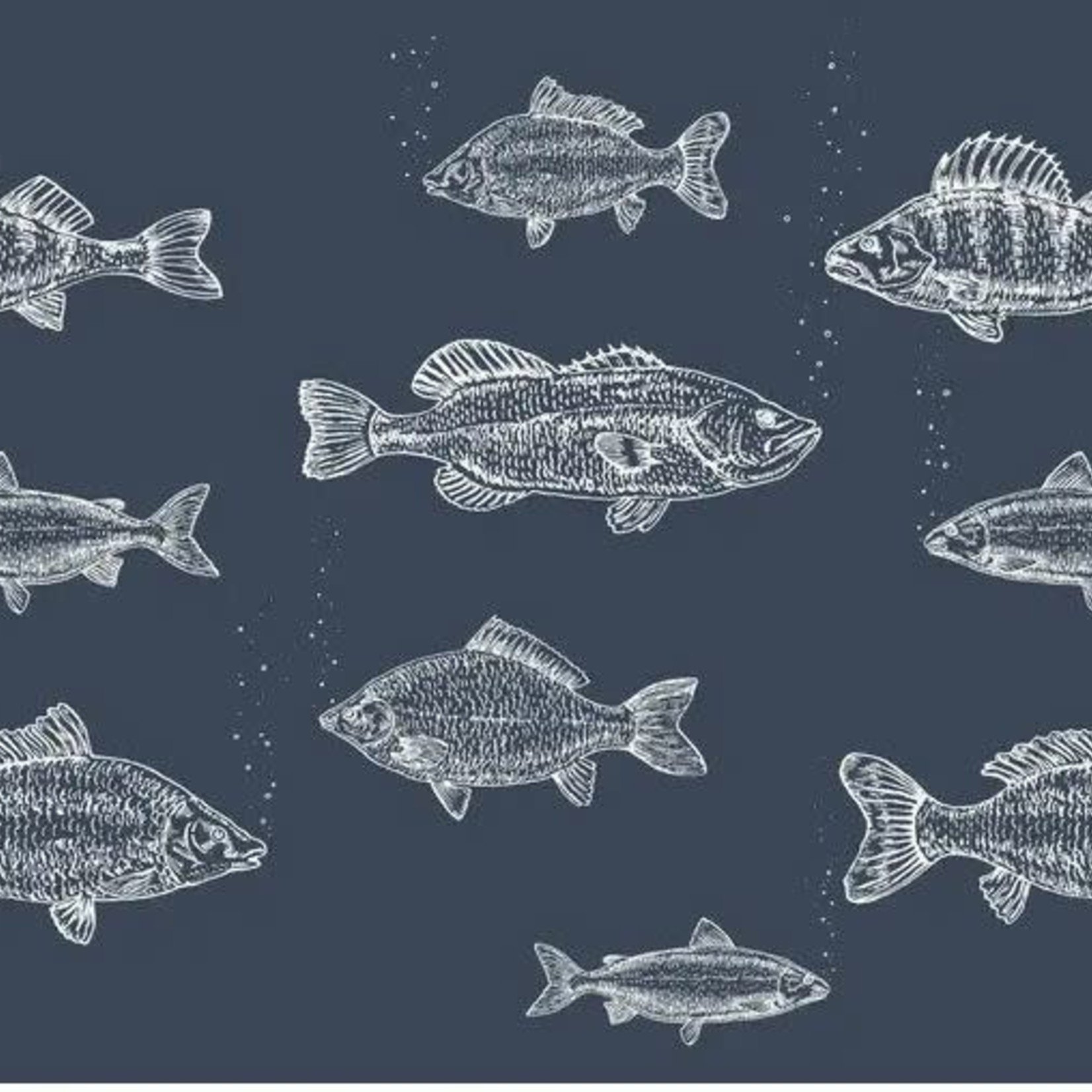 Sea of Fish Paper Placemat