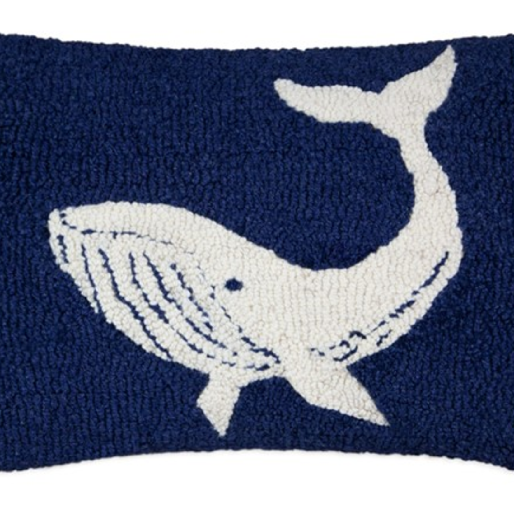 Humpback Whale 14x20 Hooked Pillow