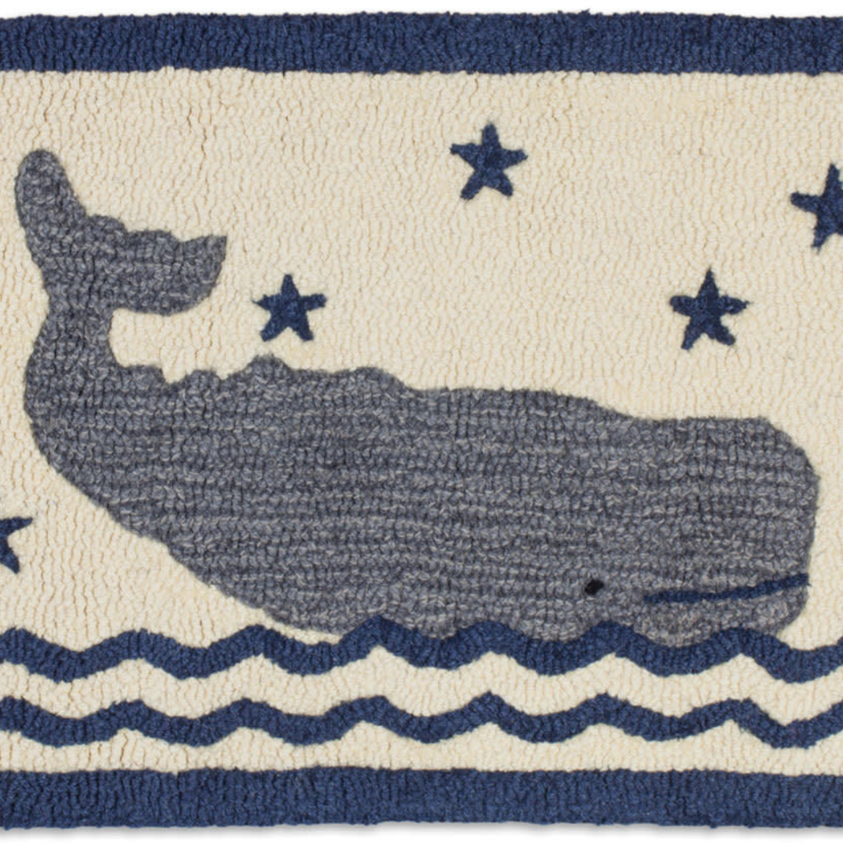 Whale In Water 20x30 Rug