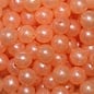Trout Beads MottledBeads 6MM Mottled Peach Roe - 40 COUNT