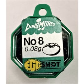 Dinsmores Green Egg - Size BB, 1,4,6 - 4 Shot - RIGS Fly Shop