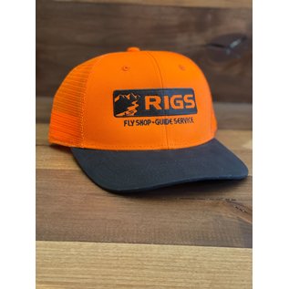 RIGS RIGS Logo'd Orvis Blaze Orange and Wax Cap
