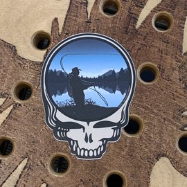 Steal Your Face Fly Fishing Sticker