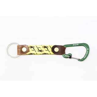 Whiskey Leather Works Whiskey Leather Works Fish Print Whis-Key-Hook -