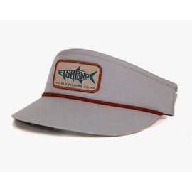 Patagonia Fitz Roy Trout Trucker Hat - White w/Classic Tan - RIGS Fly Shop
