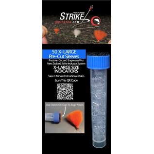 The Strike Indicator Company New Zealand Strike Indicator Pre-Cut Sleeves - XL