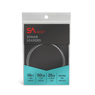 Scientific Anglers Sonar 7' 25lb Leader With Swivel