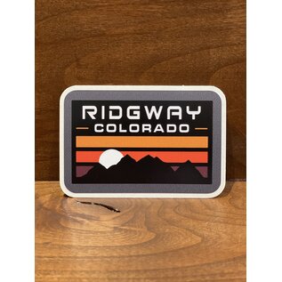 Ridgway Colorado Sticker