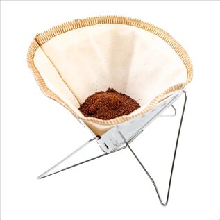 BruTrek Pour Over With 2ct Reusable Coffee Sock