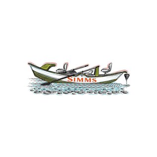 Simms Fishing Simms Catch Your Drift Sticker