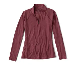 Orvis Women's DriCast 1/4 Zip Shirt • Fly Fishing Outfitters